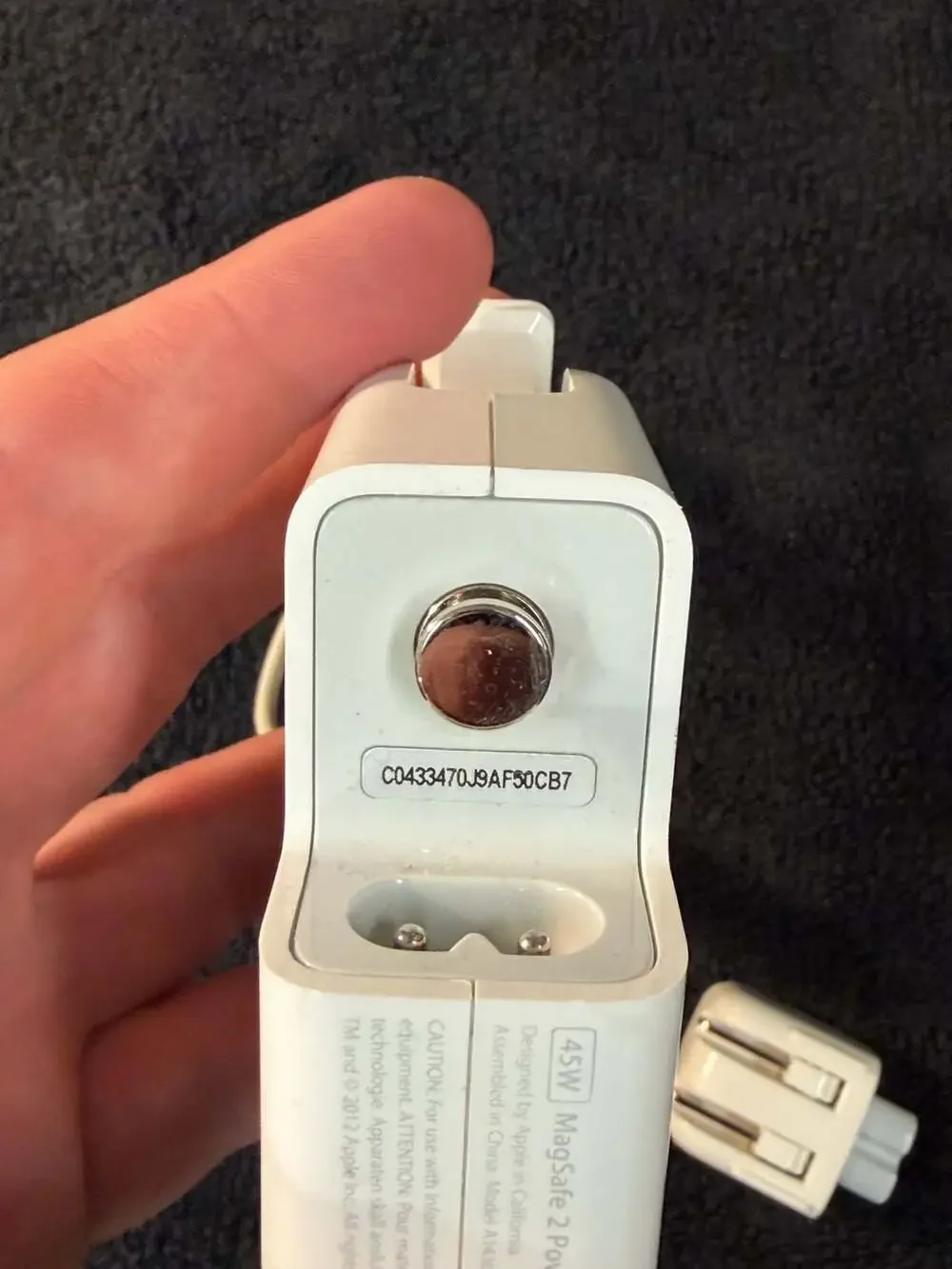 Apple 45W MagSafe 2 Power Adapter Model A1436 for MacBook Air tested